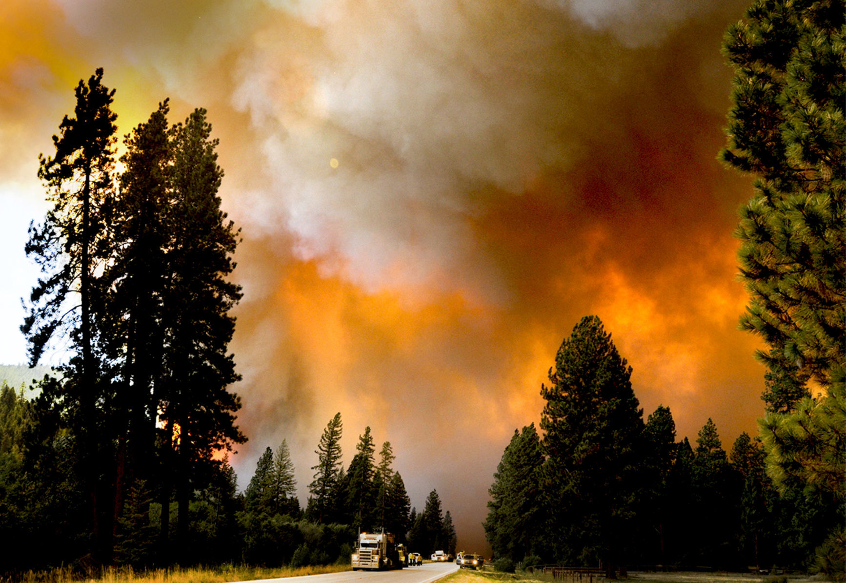Lolo Creek Complex fire